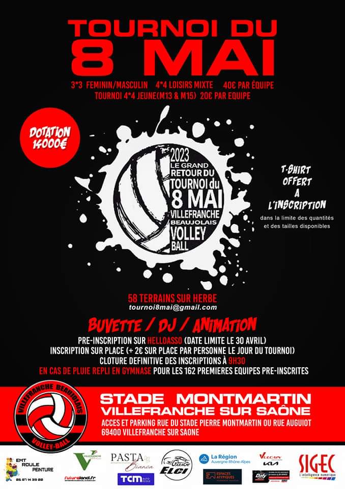 Tournoi 8 mai 2023